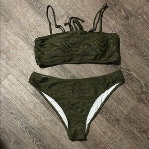 Olive Green Bikini